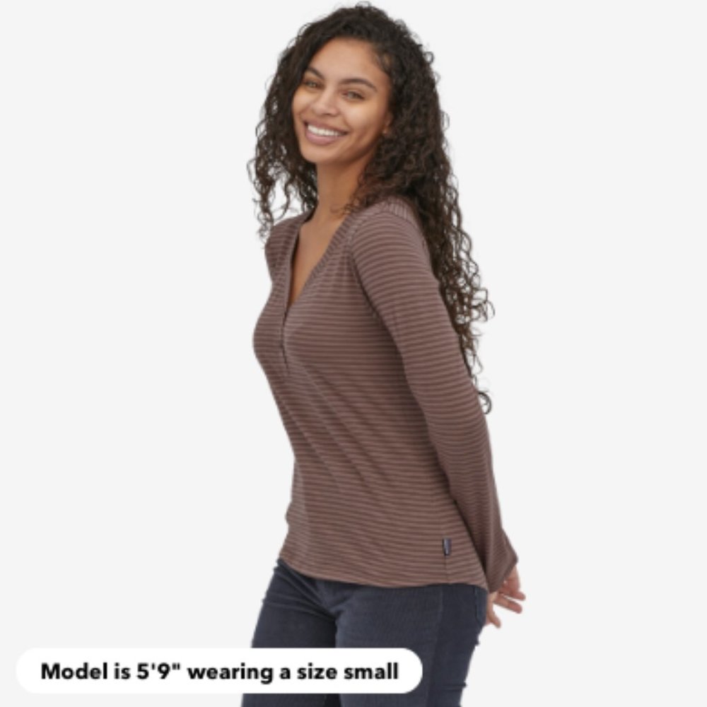 Patagonia Mainstay Henley, size L